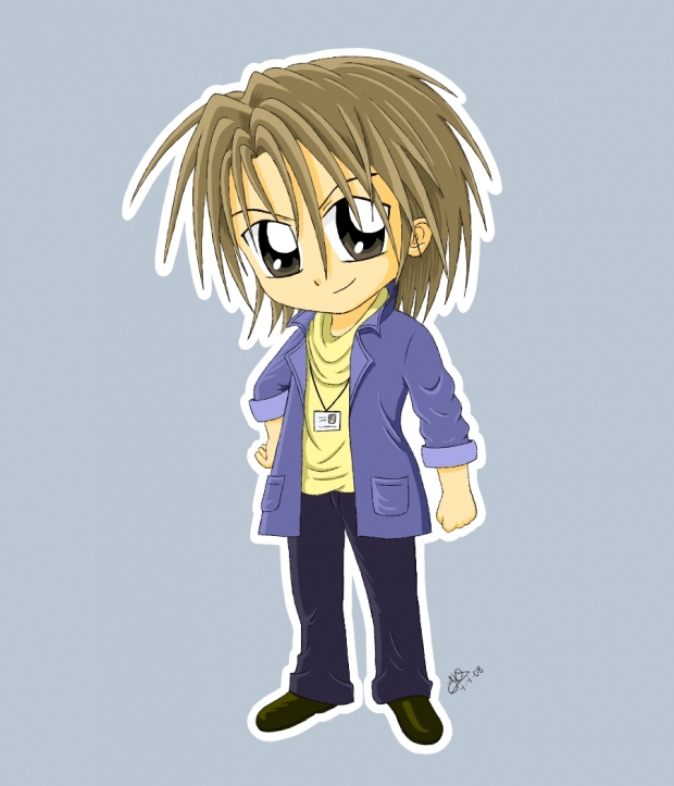 Dr. Keiichi Wakaouji - Chibi Style