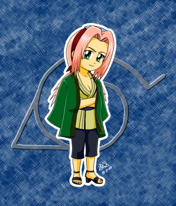Sakura-Tsunade - Chibi Style
