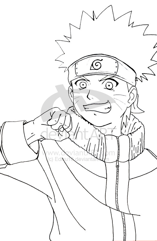 Naruto B & W
