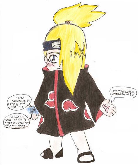 Chibi Deidara Plushie