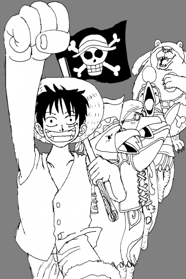 Penguin Pirates Sketch #2