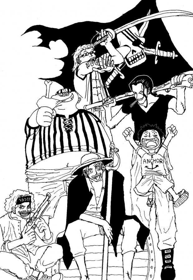 Shanks and his Crew