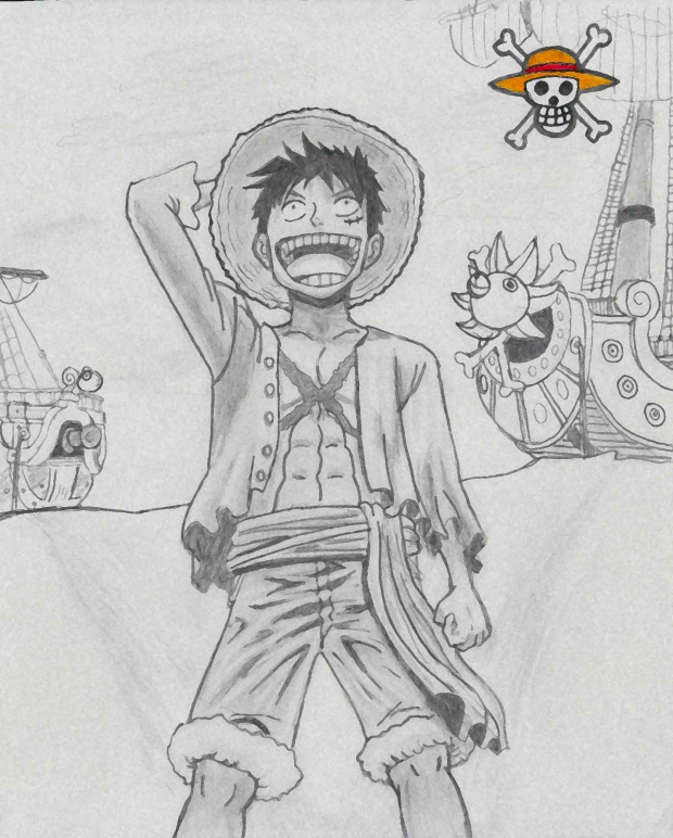 Timeskip Luffy