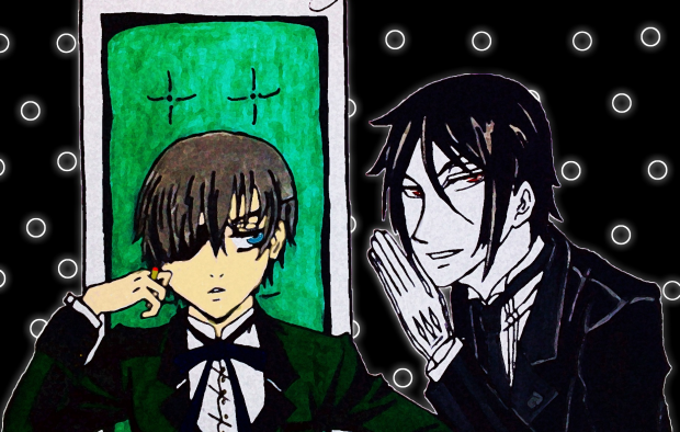 Ciel and Sebastian