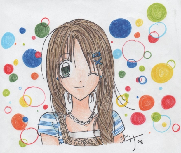 Summer time Polka-Dots~! JiSa-chan style=^._.^=