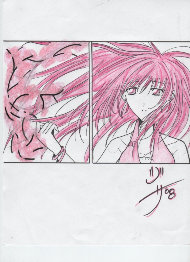 Painted Sakura window