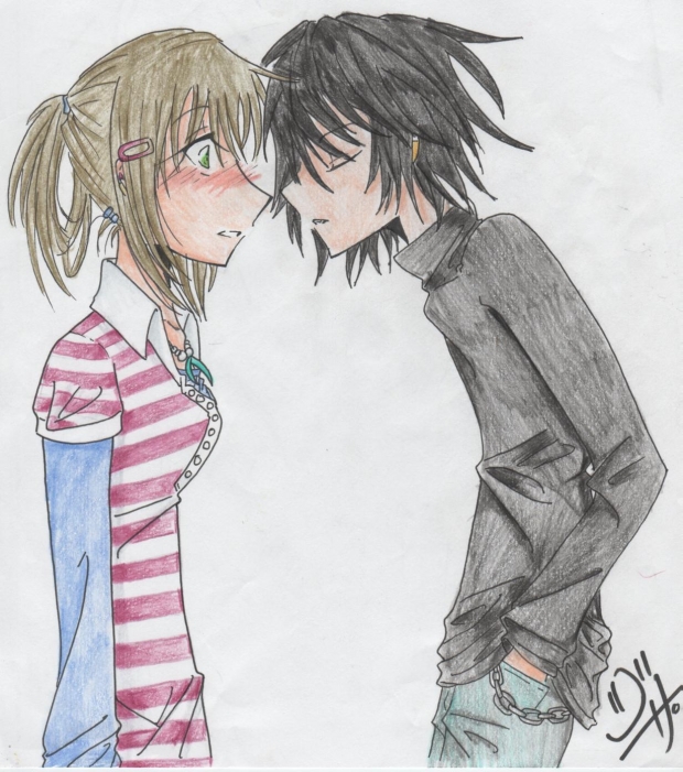 Young Love *between a vampire and new blood rich chick!*