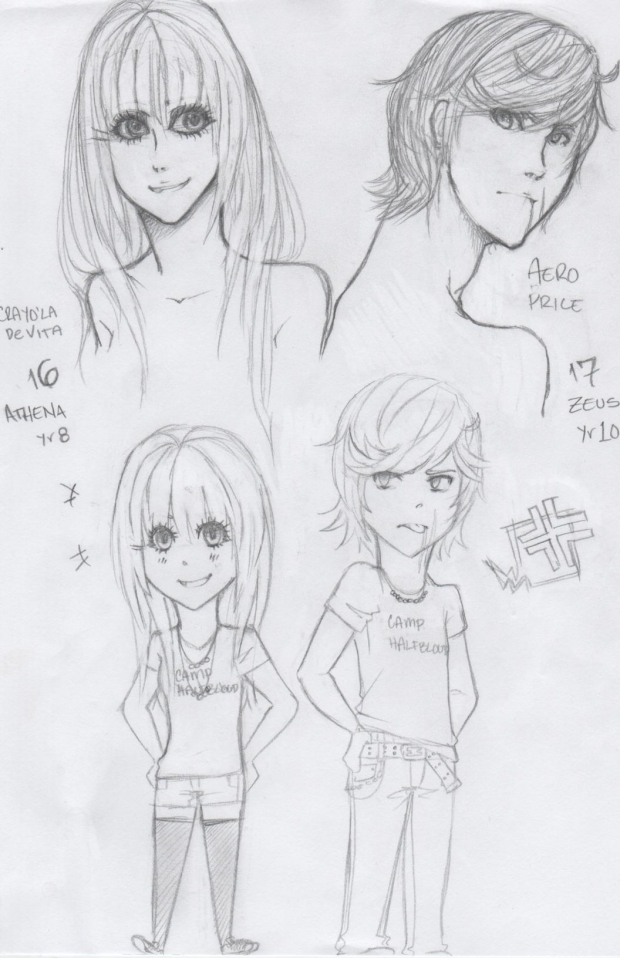 Rough Sketch-Camp Half-Blood