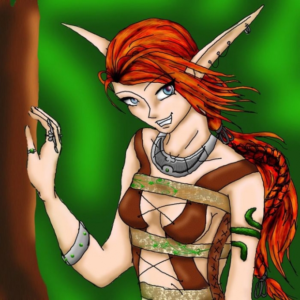 Crimson Zombie As An Ancient Elf