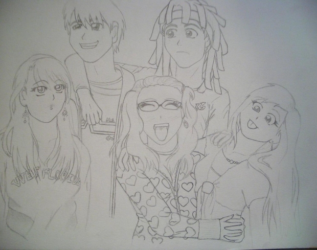 Crazy Face(me & my friends)