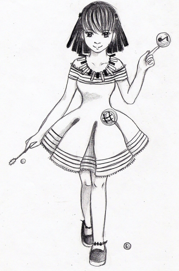 Lady of the Musical Bubblies