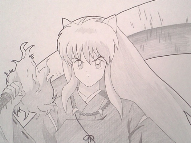 Inuyasha Blk&Wht