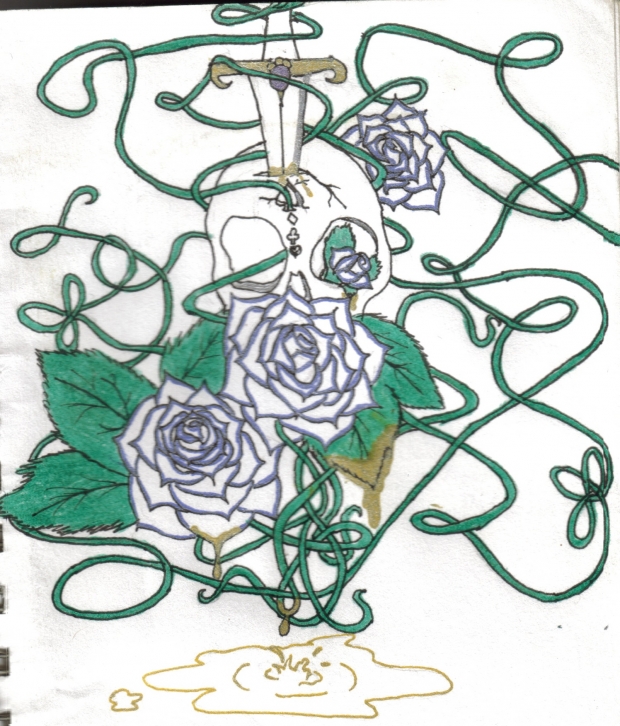 Skull n roses
