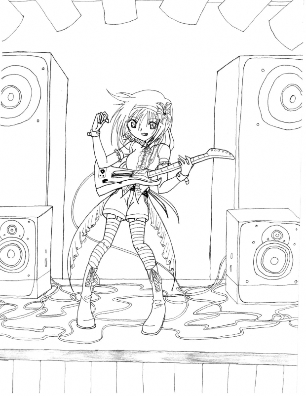 Rocker lineart
