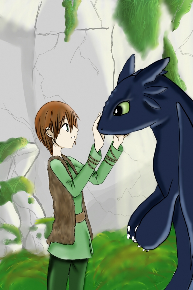 Hiccup & Toothless
