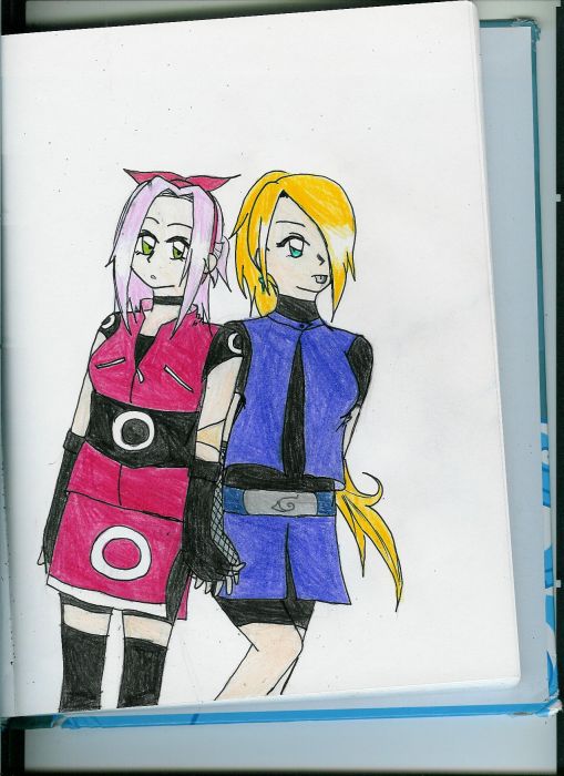 Sakura And Ino (what If....)