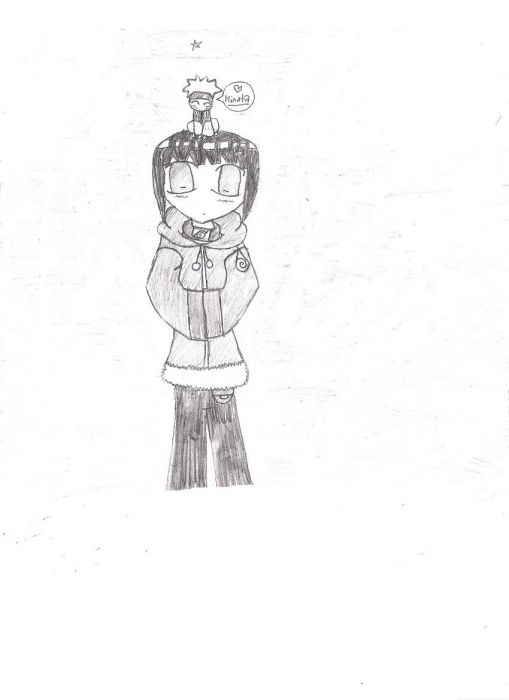 Hinata /w Naruto Pet