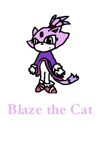 Blaze The Cat