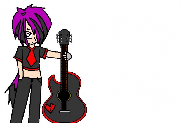 Vermillion with Guitar