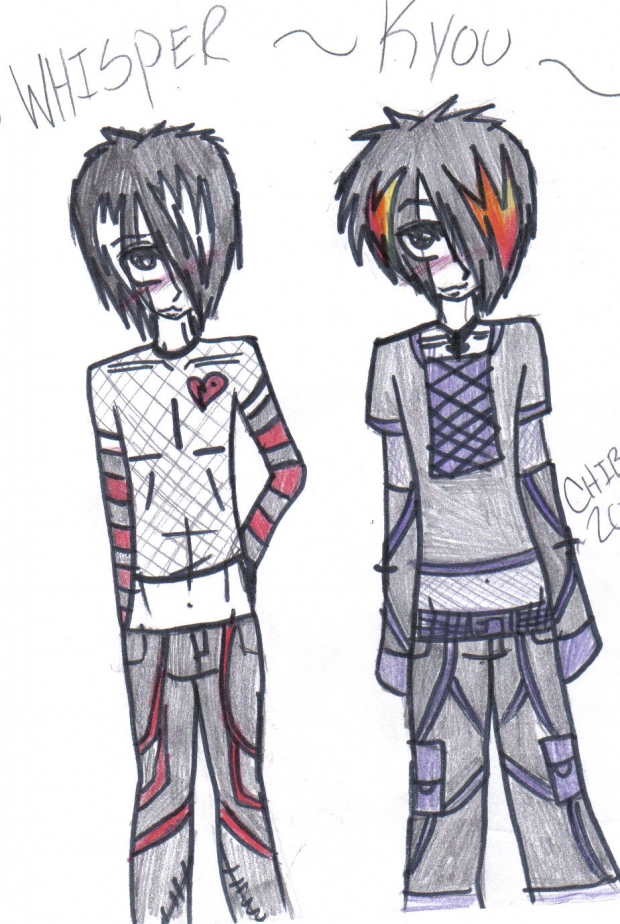 Kyou and Whisper :D