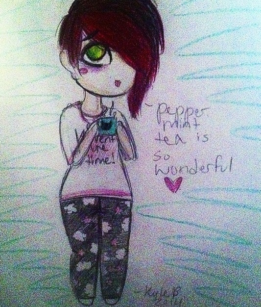 peppermint tea c: