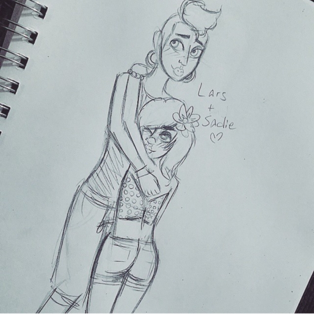 Sadie and Lars