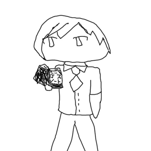 Yuuki Nagato - Lineart