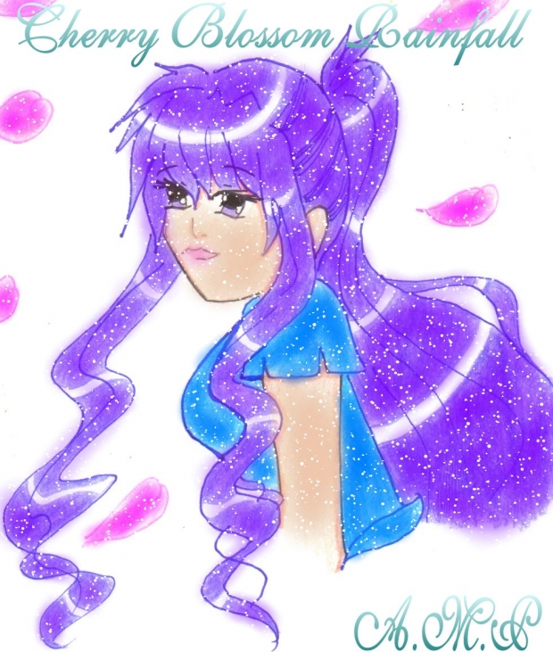 Cherry blossm Rianfall