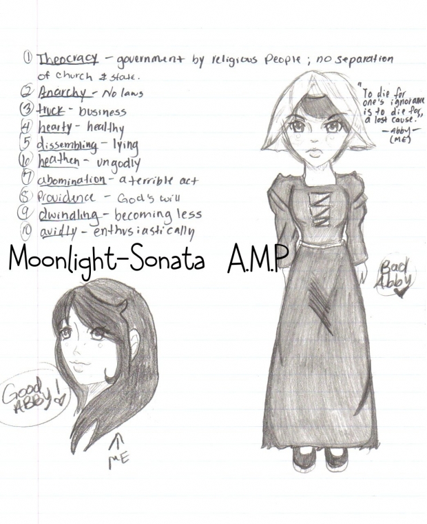 Good Abby, Bad Abby sketch dump