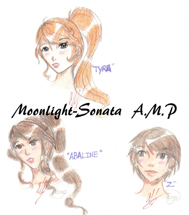 Love triangle (sketch dump 2)