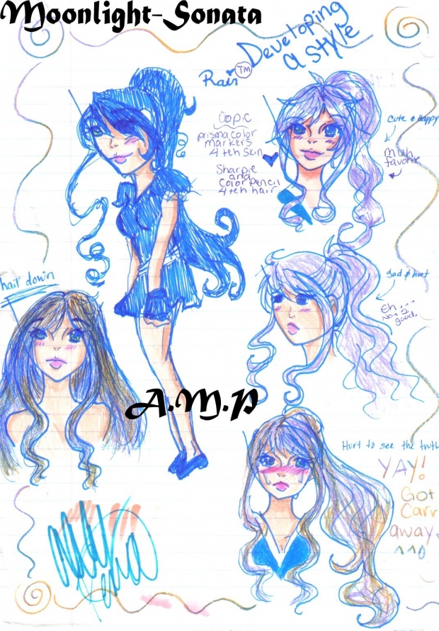 Rain sketch dump 3 ANOTHER ONE?! O_o