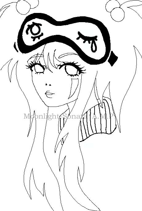 WIP Yurine lineart :)