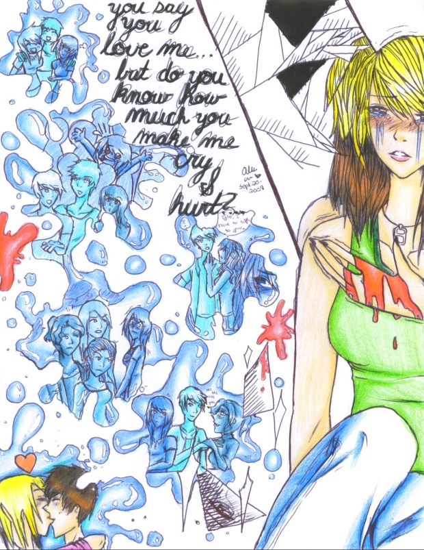 Here comes the pain</3