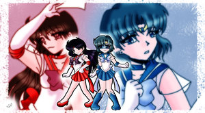 Sailor Mercury And Sailor Mars