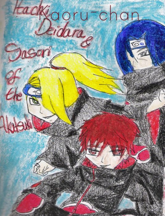 Deidara, Itachi, & Sasori
