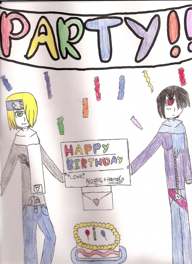 Happy Birthday from Noelle and Hanoko