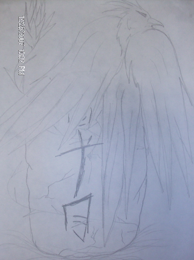 The Bird Who Gards The Tumb Stone