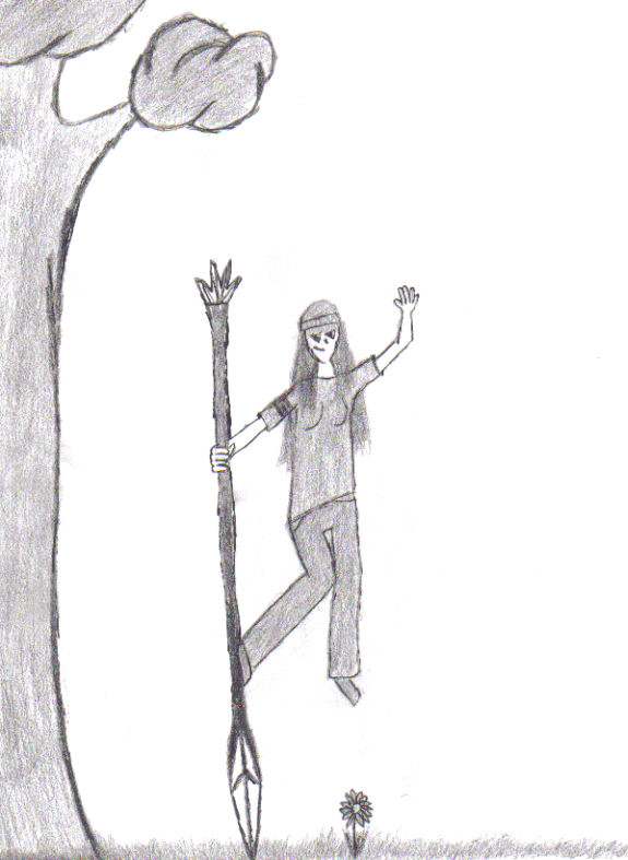 A Flower Among Weeds