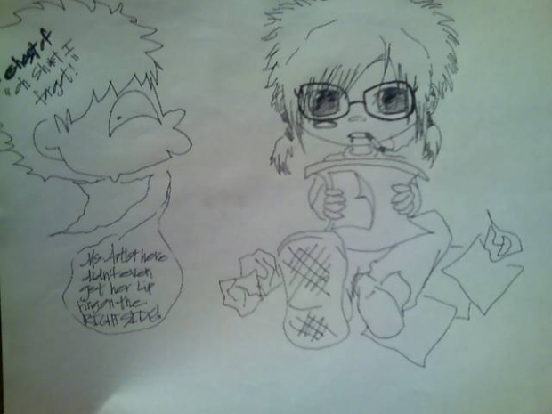 Me On A Normal Day Of Drawing