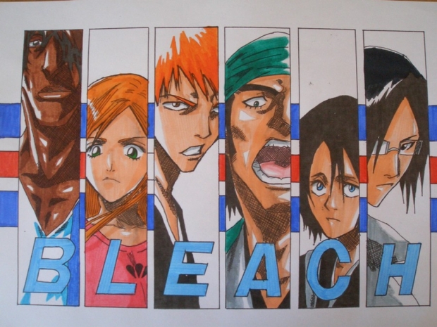 bleach colored