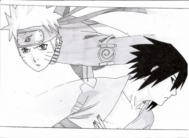 naruto and sasuke