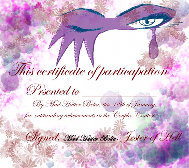 CERTIFICATE OF PARTICIPATION!!!