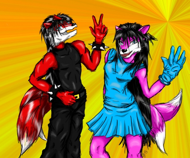 Dusty and Dizzy - for firestar95