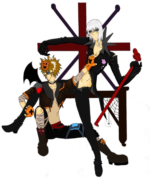 RikuxSora - COLORED (well, at least partially...><)