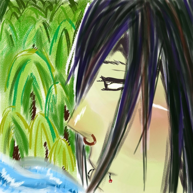 Taku - face from side