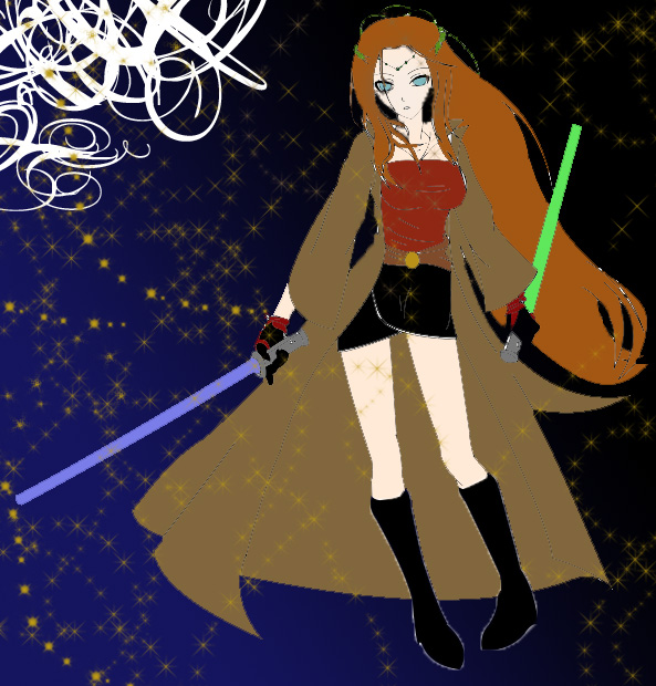 Jedi Magi-chan-Colored