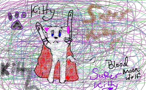 Super Kitteh to the rescue!!