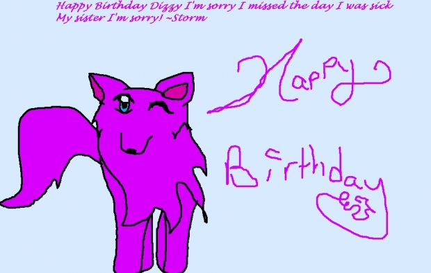 Happy belated B-Day Dizzy!1