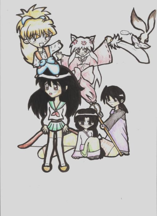 Inuyasha And Co As Chibi