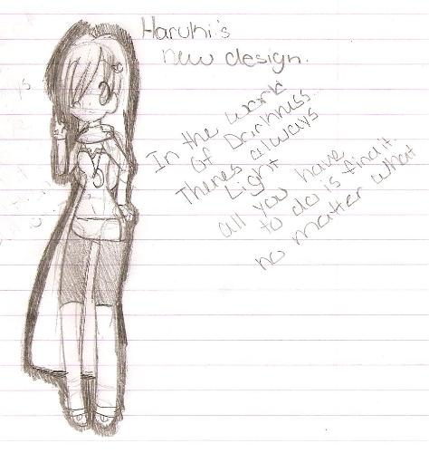 Haruki's new design.